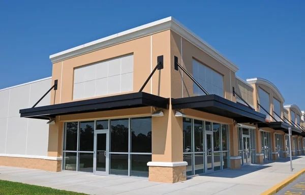 Commercial building exterior